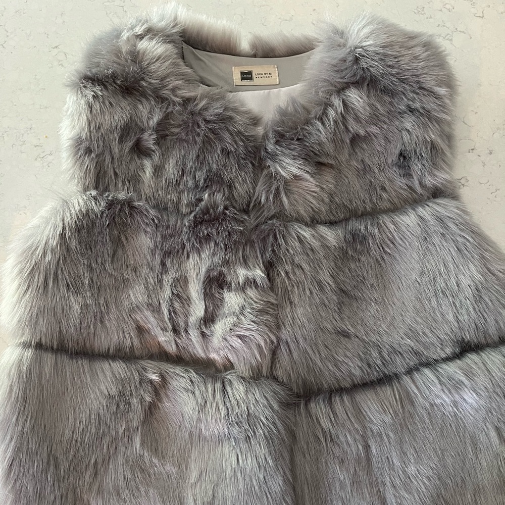 FAUX FUR VEST
